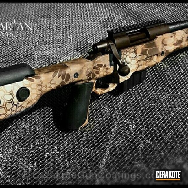 H-259 Barrett Bronze and H-146 Graphite Black by BEN QUINN | Cerakote