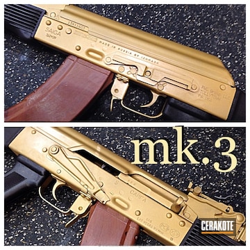 Cerakoted H-122 Gold