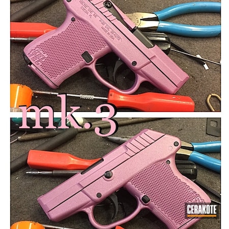 Powder Coating: SIG™ PINK H-224,Pistol,.32 ACP,Solid Tone,Kel-Tec