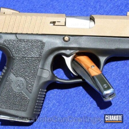 Powder Coating: Two Tone,Pistol,Burnt Bronze H-148,Kahr