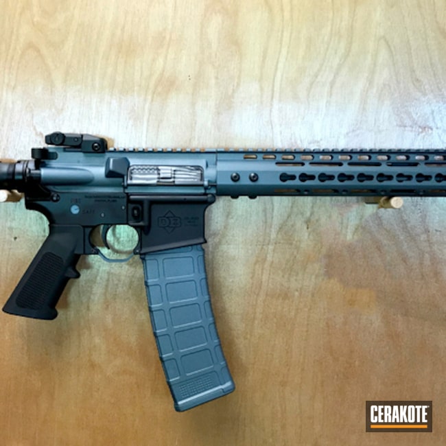 H-185 Blue Titanium and H-152 Stainless by WEB USER | Cerakote