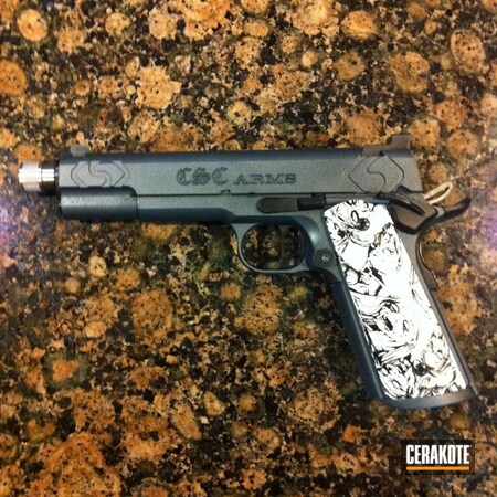 Powder Coating: Graphite Black H-146,1911,Handguns,CSC Arms,Titanium H-170