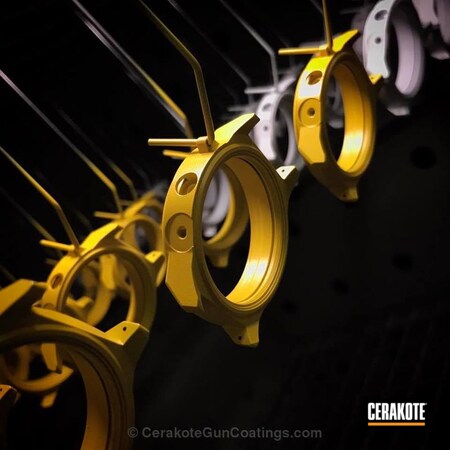 Powder Coating: Corvette Yellow H-144,Production,Watch Parts,More Than Guns