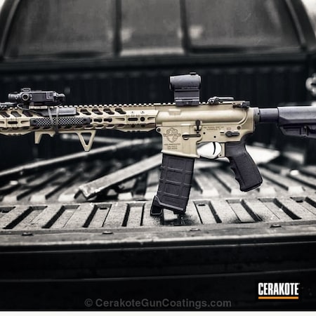Powder Coating: Two Tone,DESERT SAND H-199,Warfighter,Tactical Rifle