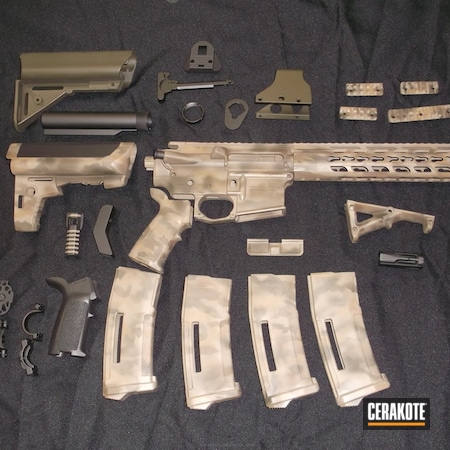 Powder Coating: Graphite Black H-146,Custom Camo,Tactical Rifle,Patriot Brown H-226,Flat Dark Earth H-265,Light Sand H-142