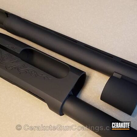 Powder Coating: Remington,MAGPUL® STEALTH GREY H-188,Bolt Action Rifle,Restoration,Gun Parts