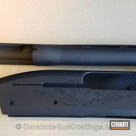 Powder Coating: Remington,MAGPUL® STEALTH GREY H-188,Bolt Action Rifle,Restoration,Gun Parts