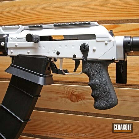 Powder Coating: Bright White H-140,Two Tone,Shotgun,Vepr