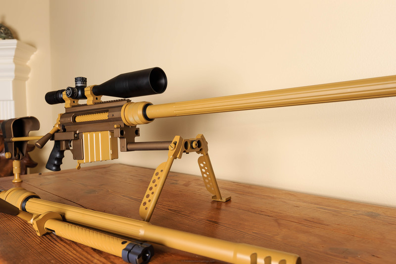 H-148 Burnt Bronze and H-8000 RAL 8000 by WEB USER | Cerakote