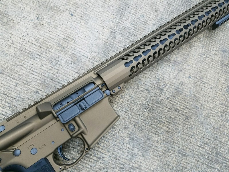 H-237 Tungsten and H-148 Burnt Bronze by CHRIS ABBOTT | Cerakote