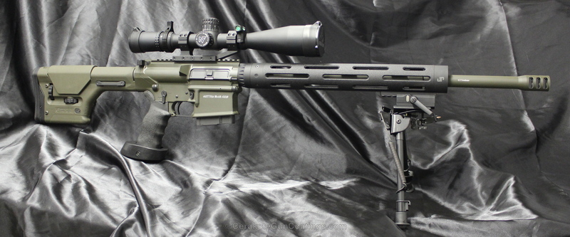 H232 MagPul O.D. Green with H146 Graphite Black by Cutting Edge Arms