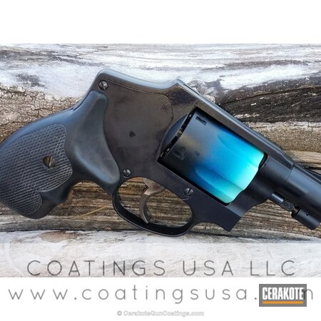 Powder Coating: Graphite Black H-146,Smith & Wesson,NRA Blue H-171,Revolver,Robin's Egg Blue H-175
