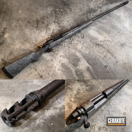 Powder Coating: Stencil,Hunting Rifle,Fortis,Dragon Camo,Tactical Grey H-227,Bolt Action Rifle,Custom Graphics,Graphics,Graphite Black H-146,Two Tone,Scales,Remington 700,Remington,Tactical Rifle