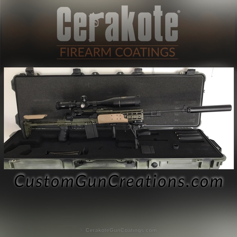 Springfield Armory finished in H-232, H-146 and H-267 | Cerakote