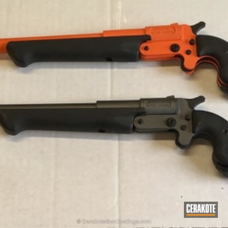 Powder Coating: Hunter Orange H-128,Graphite Black H-146,Shotgun,Singleshot,Tungsten H-237,FMJ Ducktown,Restoration,Derringer