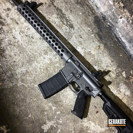 Powder Coating: Two Tone,Tactical Rifle,Tungsten H-237,Liberty Tactical