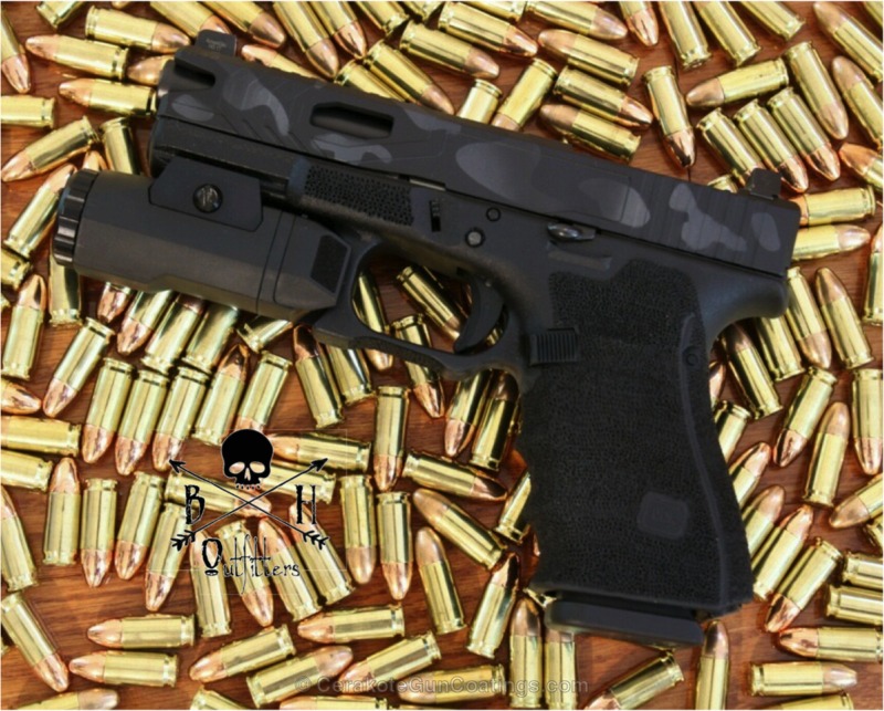 H-146 Graphite Black, H-234 Sniper Grey and H-184 Glock Grey by
