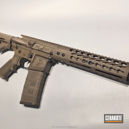 Powder Coating: Patriot Brown H-226,Tactical Rifle,Weathered,Flat Dark Earth H-265,.300 Blackout