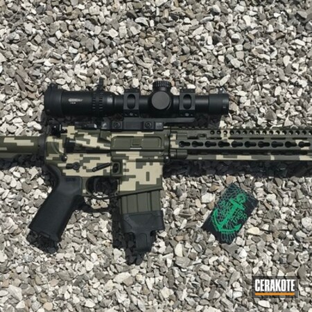 Powder Coating: Palmetto State Armory,Desert Sage H-247,Digital Camo,Tactical Rifle,O.D. Green H-236