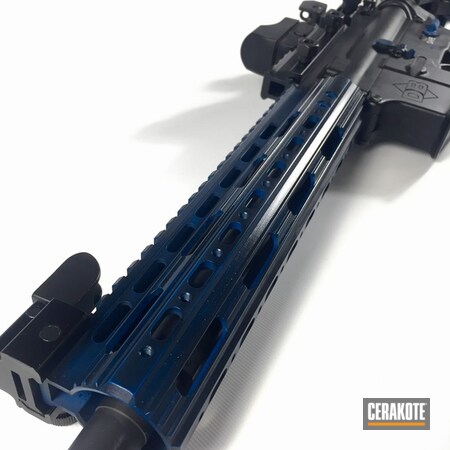 Powder Coating: Graphite Black H-146,Tactical Rifle,Weathered,Diamondback Firearms,Sky Blue H-169