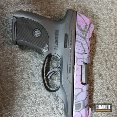 Powder Coating: Wild Purple H-197,Pistol,Ruger LC9,Ruger,Kryptek