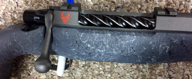 Color Fill Bolt Action Rifle with Hunter Orange, Graphite Black and ...