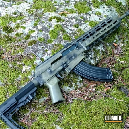 Powder Coating: Graphite Black H-146,AK-47,Distressed,Noveske Bazooka Green H-189,Military,AK Rifle