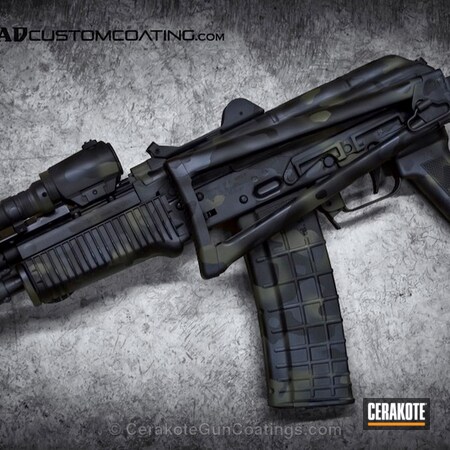 Powder Coating: Graphite Black H-146,AK-47,MAGPUL® FOLIAGE GREEN H-231,MultiCam,Camo,Sniper Grey H-234,Tactical Rifle,MAD Land Camo