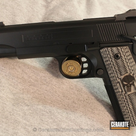 Powder Coating: 1911,Handguns,Midnight Green H-252,Hero Guns