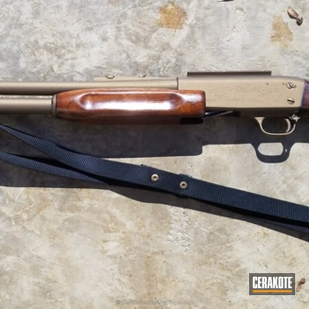Powder Coating: Shotgun,Burnt Bronze H-148