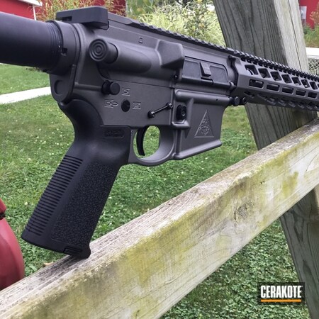 Powder Coating: Swamp Tactical,Tactical Rifle,Tungsten H-237,Solid Tone