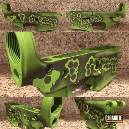 Powder Coating: Zombie Green H-168,Sniper Green H-229,Lower