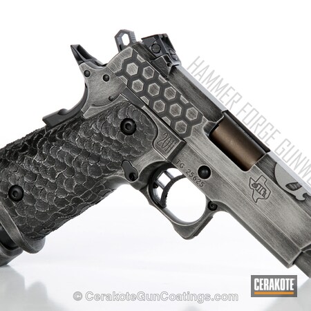 Powder Coating: 9mm,Graphite Black H-146,Midnight Bronze H-294,Punisher,2011,Battleworn,Stippled,STI,Titanium H-170,Battleforged
