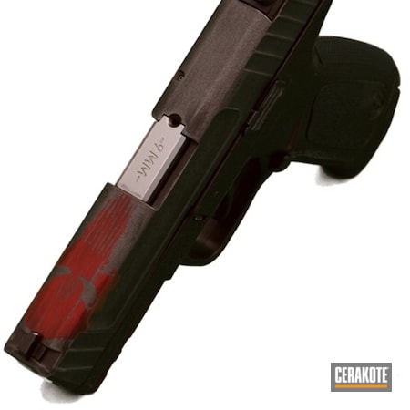 Powder Coating: Pistol,Armor Black H-190,Punisher,FIREHOUSE RED H-216,Tungsten H-237