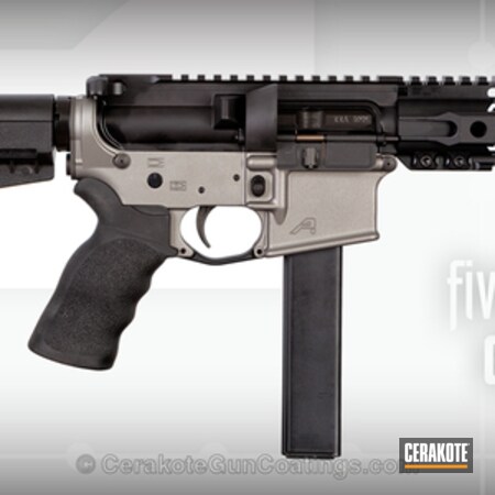 Powder Coating: 9mm,SLR Rail,Aero Precision,AR Pistol,Gun Metal Grey H-219,Rock River Arms,Truck Gun