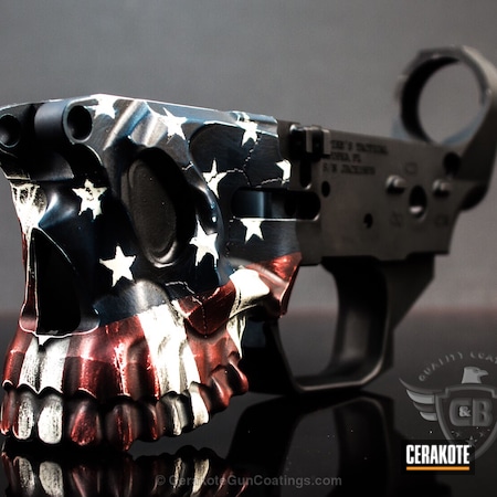 Powder Coating: Spike's Tactical The Jack,NRA Blue H-171,Sharps Brothers MDL The Jack,American Flag,Merica,FIREHOUSE RED H-216,Live Free or Die,Distressed American Flag