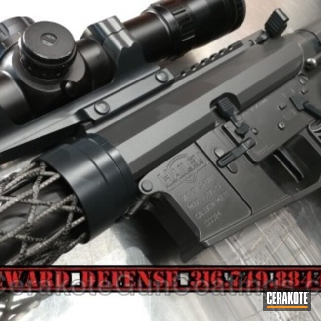 Cerakoted: Gun Metal Grey H-219,Tactical Rifle