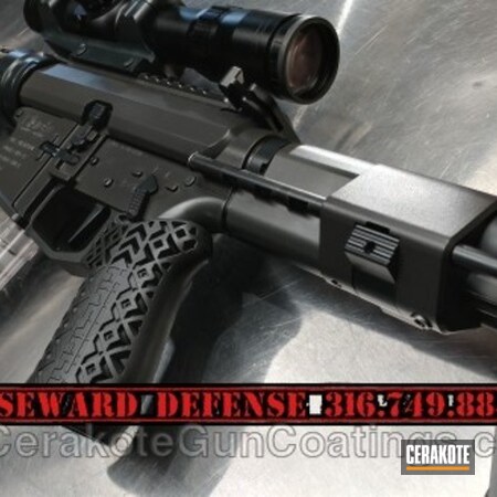 Powder Coating: Gun Metal Grey H-219,Tactical Rifle