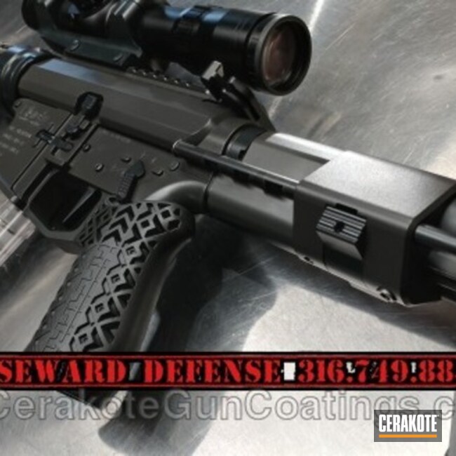 Cerakoted: Gun Metal Grey H-219,Tactical Rifle