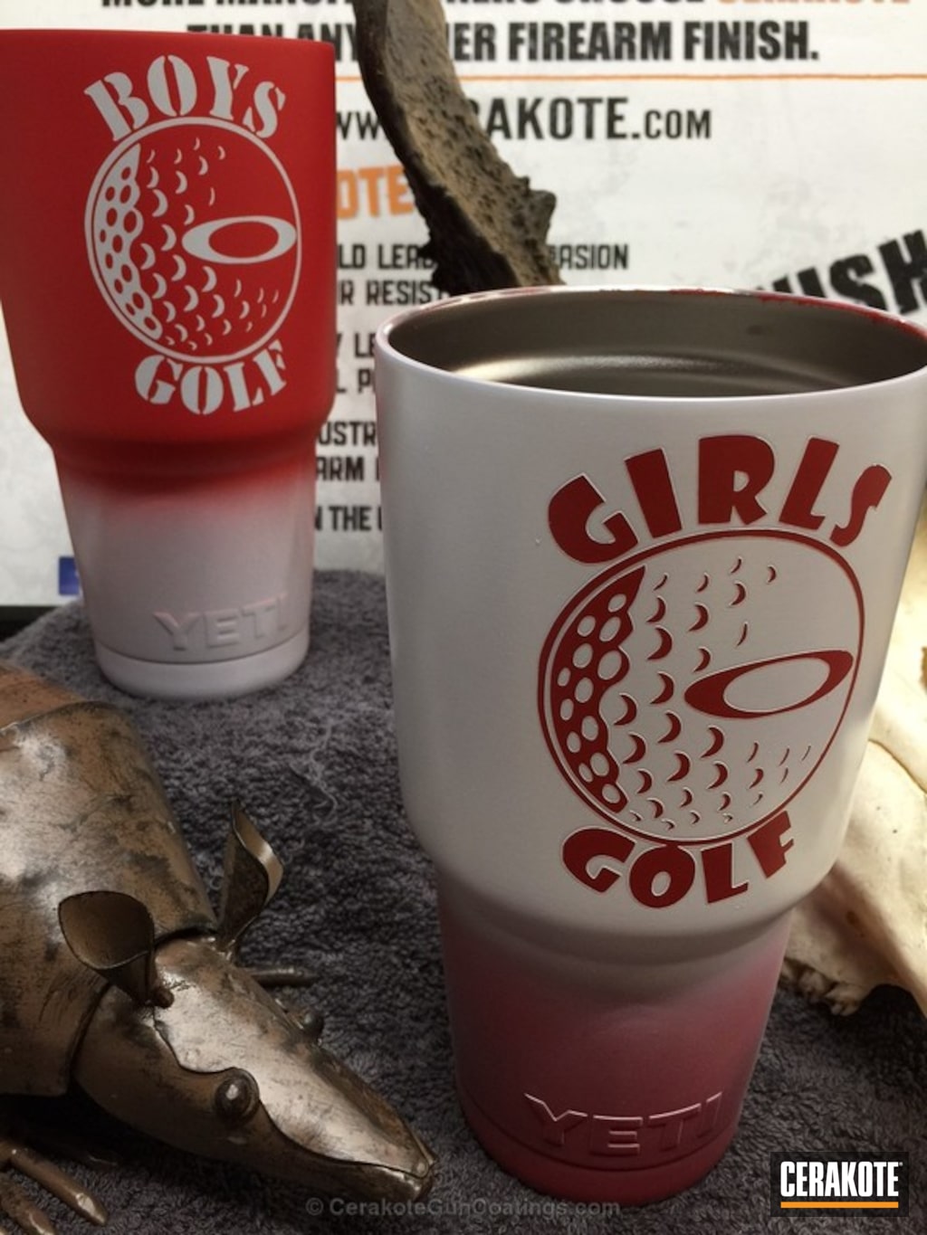 H 167 Usmc Red And H 140 Bright White By Web User Cerakote