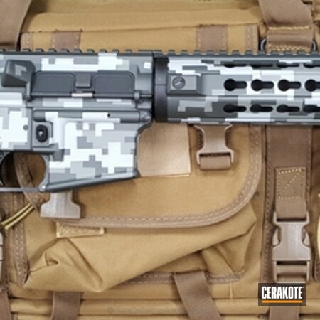 Powder Coating: Graphite Black H-146,Snow White H-136,BATTLESHIP GREY H-213,Tactical Rifle,SIG™ DARK GREY H-210,AR-15,Digital Camo