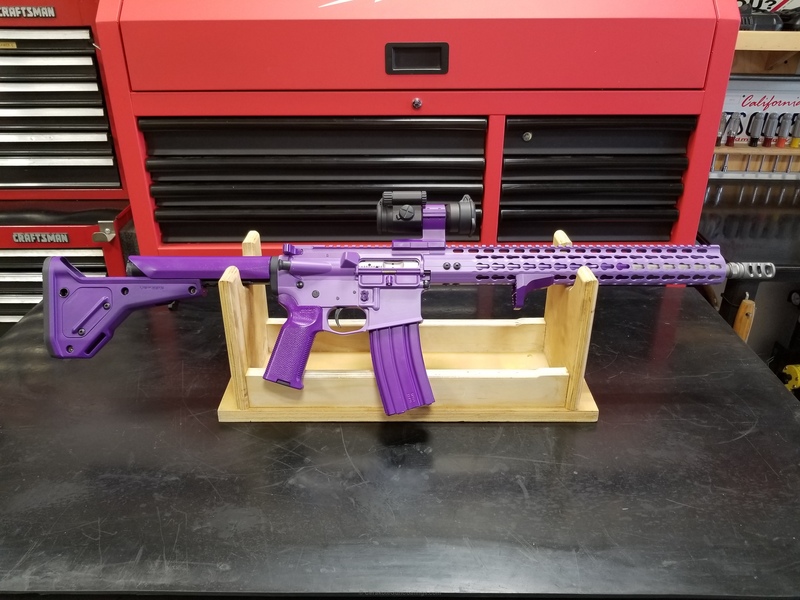 H-217 Bright Purple and C-163 Lollypop Purple by WEB USER | Cerakote