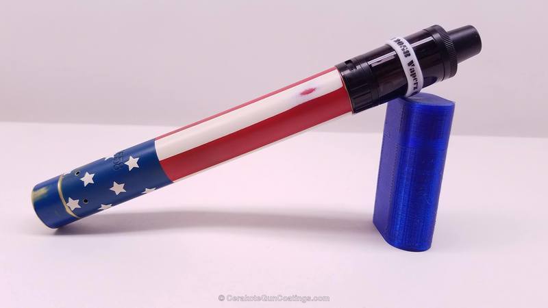 H-136 Snow White, H-169 Sky Blue and H-167 USMC Red by WEB USER | Cerakote H-136 Snow White, H-169 Sky Blue and H-167 USMC Red by WEB USER | Cerakote