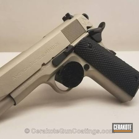 Powder Coating: Graphite Black H-146,.45 ACP,Custom Color,Two Tone,Pistol,ATI,American Tactical Imports