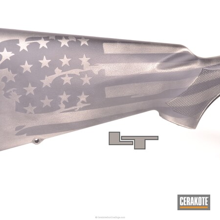 Powder Coating: Graphite Black H-146,Crushed Silver H-255,Semi-Auto Shotgun,Cobalt H-112,American Flag,Mossberg,Distressed American Flag