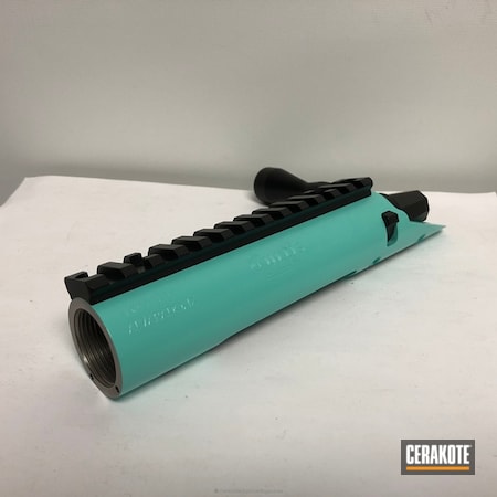 Powder Coating: Graphite Black H-146,Two Tone,Curtis Actions,Curtis Custom,Robin's Egg Blue H-175,Bolt Action Rifle,Custom Rifle