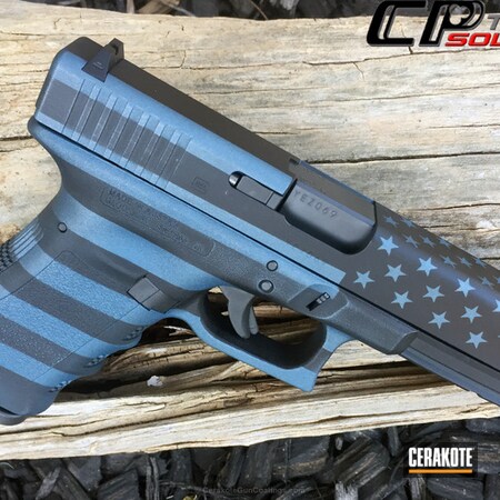Powder Coating: Graphite Black H-146,Glock,Two Tone,Blue Titanium H-185,American Flag