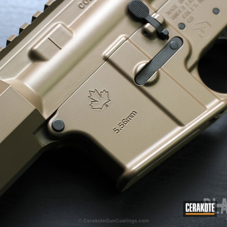 Powder Coating: Two Tone,Tactical Rifle,AR-15,Colt,Colt AR,MAGPUL® FLAT DARK EARTH H-267