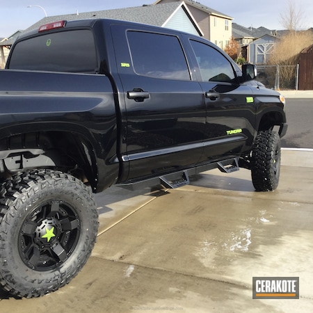 Powder Coating: Accents,Zombie Green H-168,Toyota Tundra,Toyota,Automotive,More Than Guns