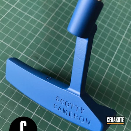 Powder Coating: NRA Blue H-171,Scotty Cameron Putter,Solid Tone,More Than Guns,Putter